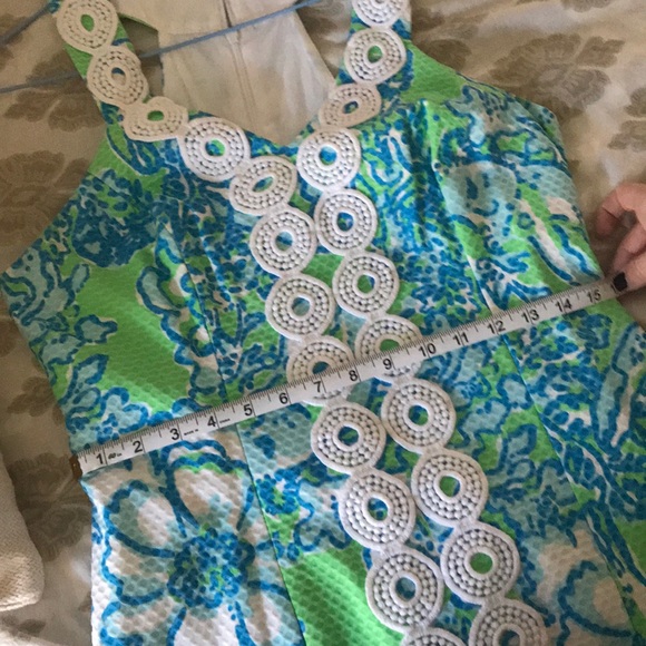 Lilly Pulitzer Trudy Go Go Green Shift dress
